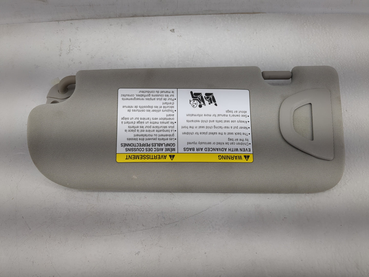 2014-2020 Infiniti Q50 Sun Visor Shade Replacement Passenger Right Mirror Fits Fits 2014 2015 2016 2017 2018 2019 2020 OEM U