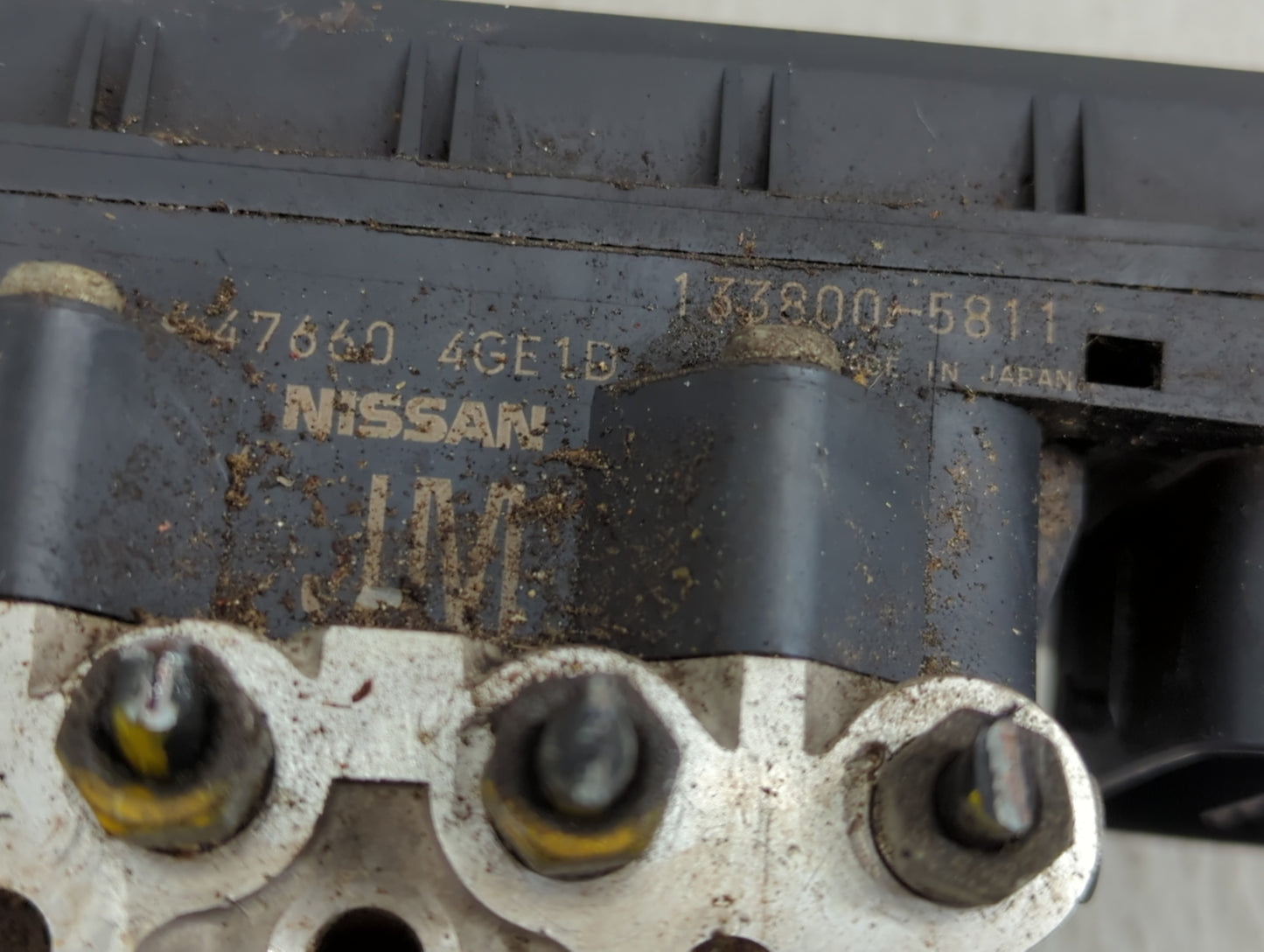 2014-2015 Infiniti Q50 ABS Pump Control Module Replacement P/N:47660 4GE1D 133800-5811 Fits Fits 2014 2015 OEM Used Auto Par