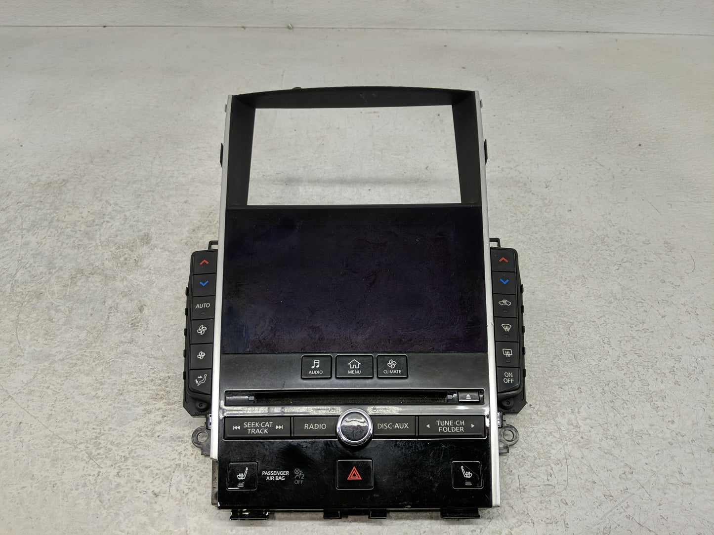 2015-2020 Infiniti Q50 Radio AM FM Cd Player Receiver Replacement P/N:253914HB3B Fits Fits 2015 2016 2017 2018 2019 2020 OEM