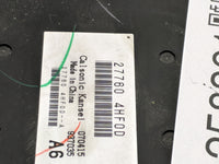 2015 Infiniti Q50 Radio AM FM Cd Player Receiver Replacement P/N:27760 4HF0D Fits OEM Used Auto Parts - Oemusedautoparts1.co