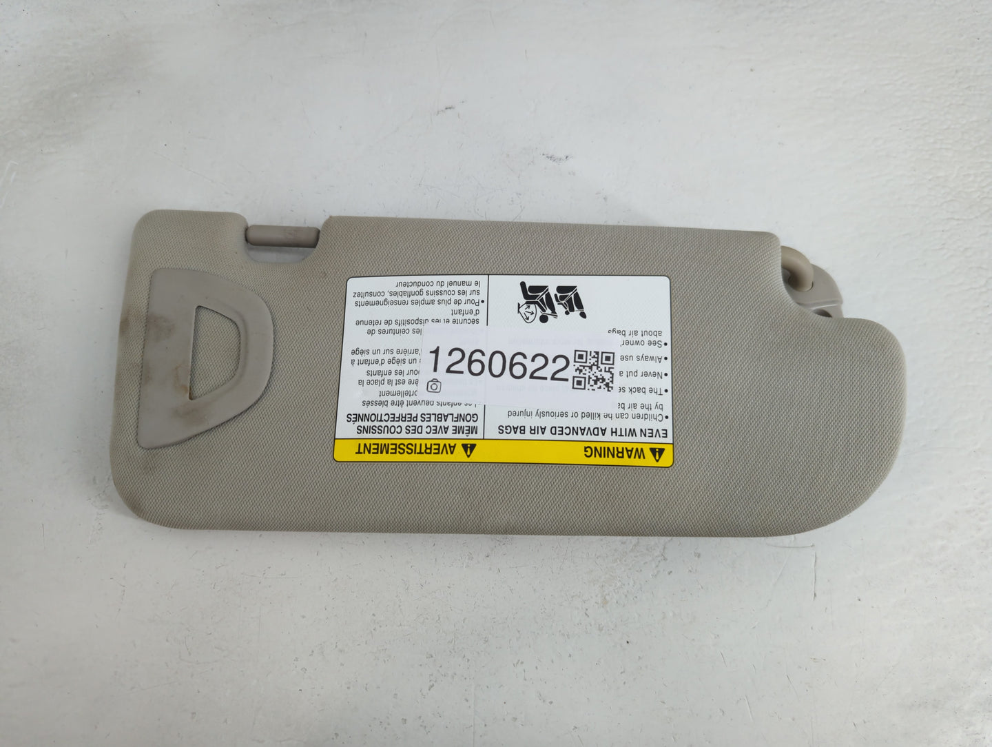 2014-2020 Infiniti Q50 Sun Visor Shade Replacement Driver Left Mirror Fits Fits 2014 2015 2016 2017 2018 2019 2020 OEM Used 