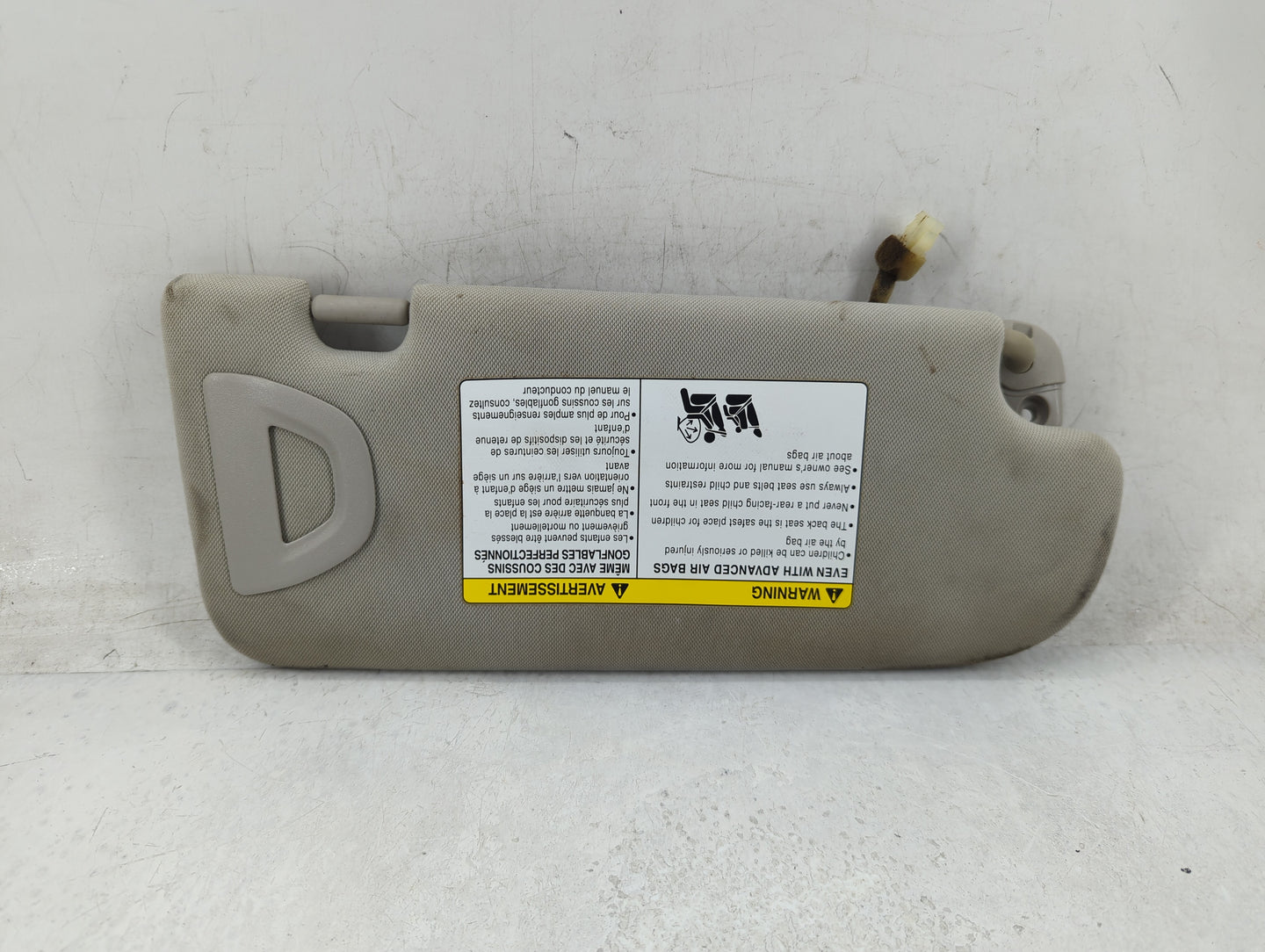 2014-2020 Infiniti Q50 Sun Visor Shade Replacement Driver Left Mirror Fits Fits 2014 2015 2016 2017 2018 2019 2020 OEM Used 