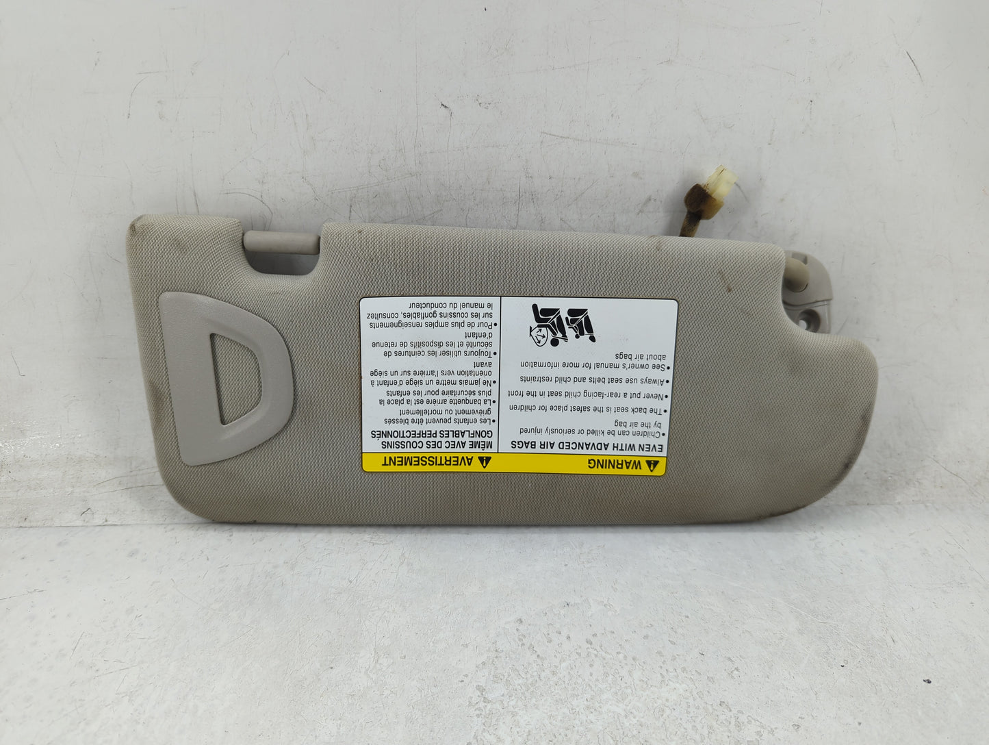2014-2020 Infiniti Q50 Sun Visor Shade Replacement Driver Left Mirror Fits Fits 2014 2015 2016 2017 2018 2019 2020 OEM Used 