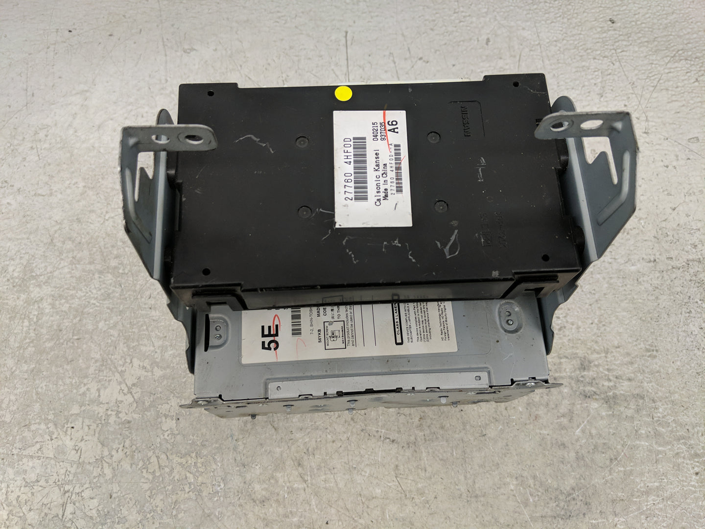2015-2019 Infiniti Q50 Radio AM FM Cd Player Receiver Replacement P/N:27760 4HF0D Fits Fits 2015 2016 2017 2018 2019 2020 OE
