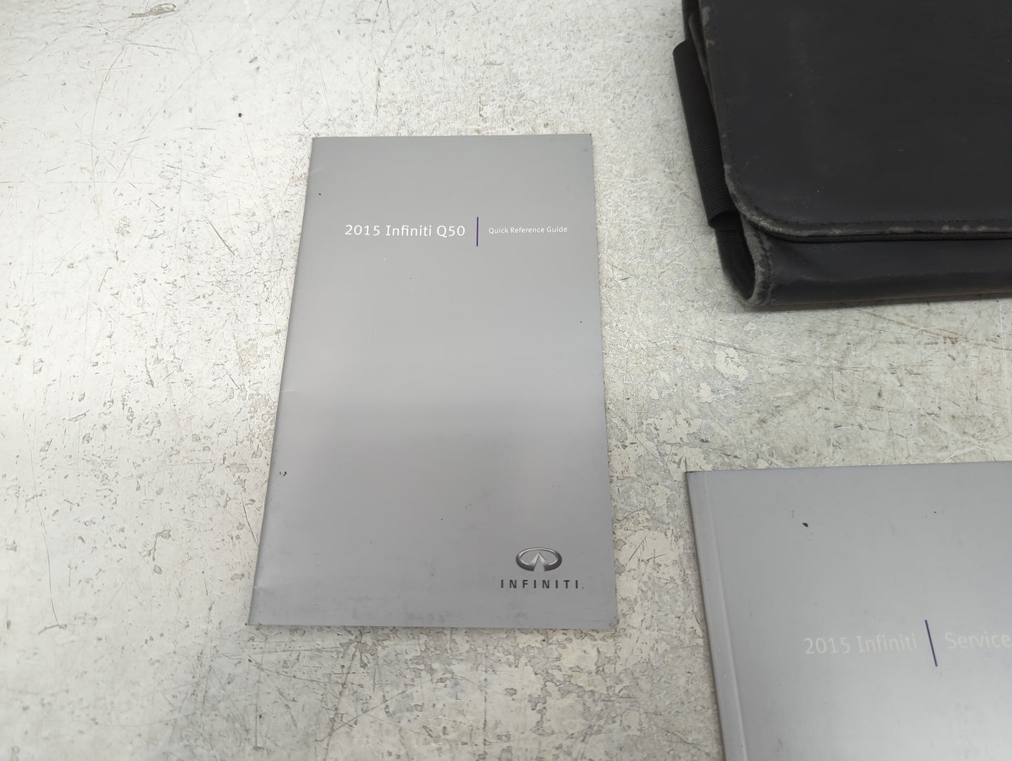 2015 Infiniti Q50 Owners Manual Book Guide P/N:OM15E0-0V37U2 OEM Used Auto Parts - Oemusedautoparts1.com