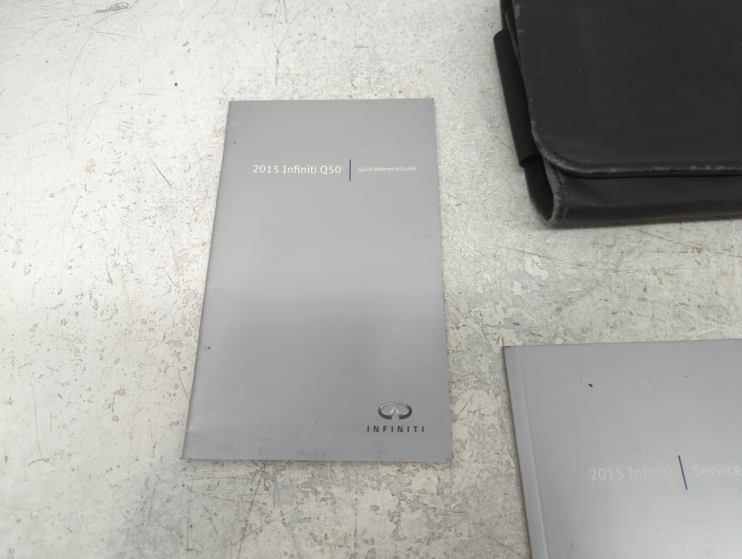 2015 Infiniti Q50 Owners Manual Book Guide P/N:OM15E0-0V37U2 OEM Used Auto Parts - Oemusedautoparts1.com