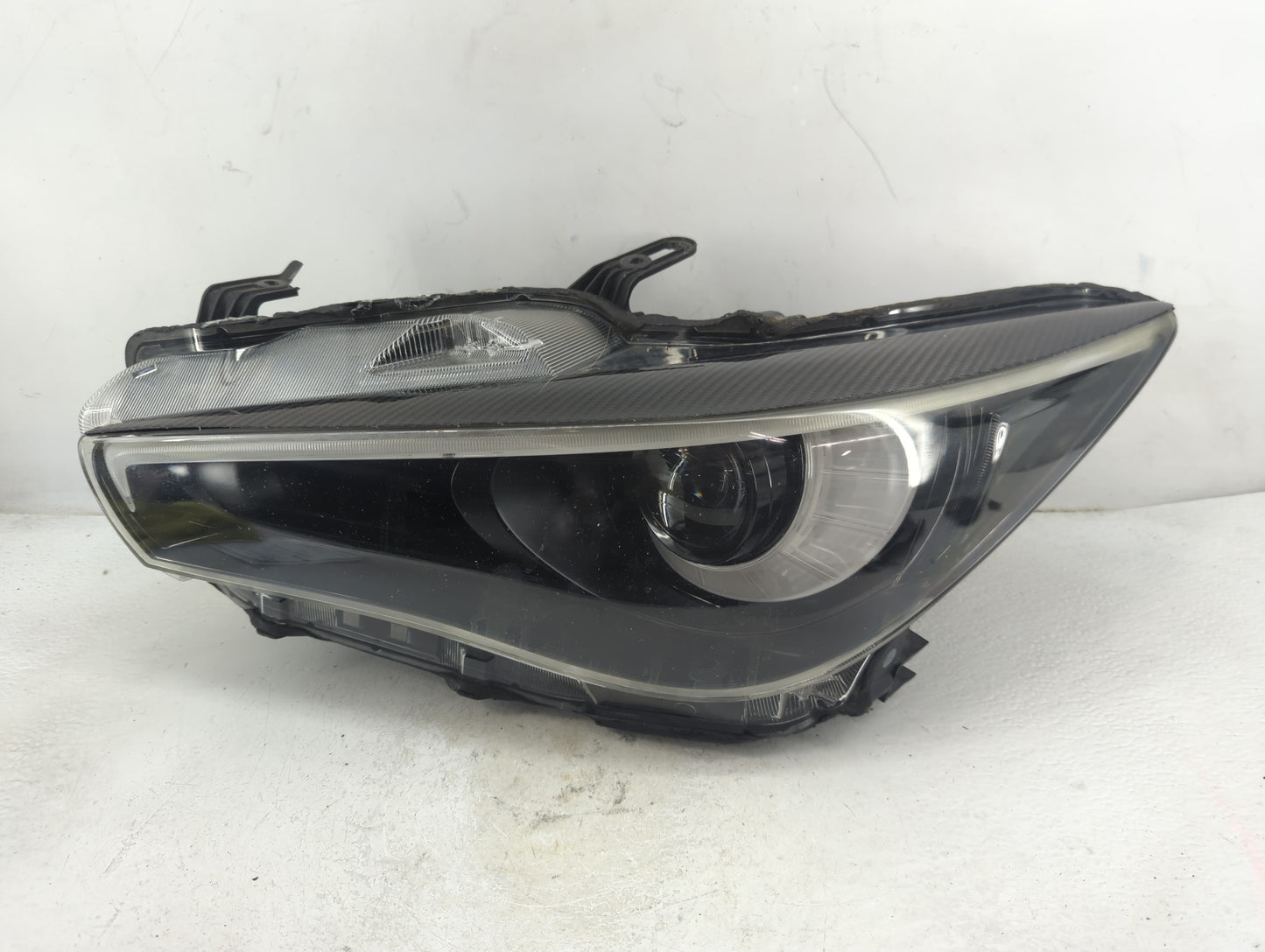 2014-2017 Infiniti Q50 Driver Left Oem Head Light Headlight Lamp - Oemusedautoparts1.com