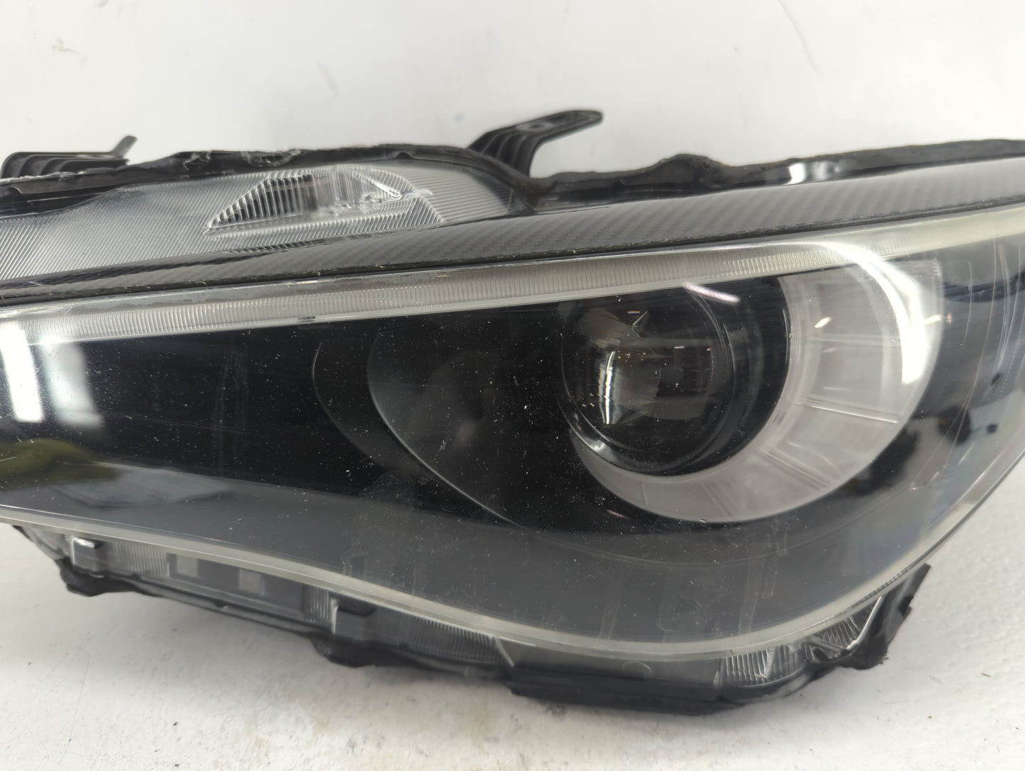 2014-2017 Infiniti Q50 Driver Left Oem Head Light Headlight Lamp - Oemusedautoparts1.com