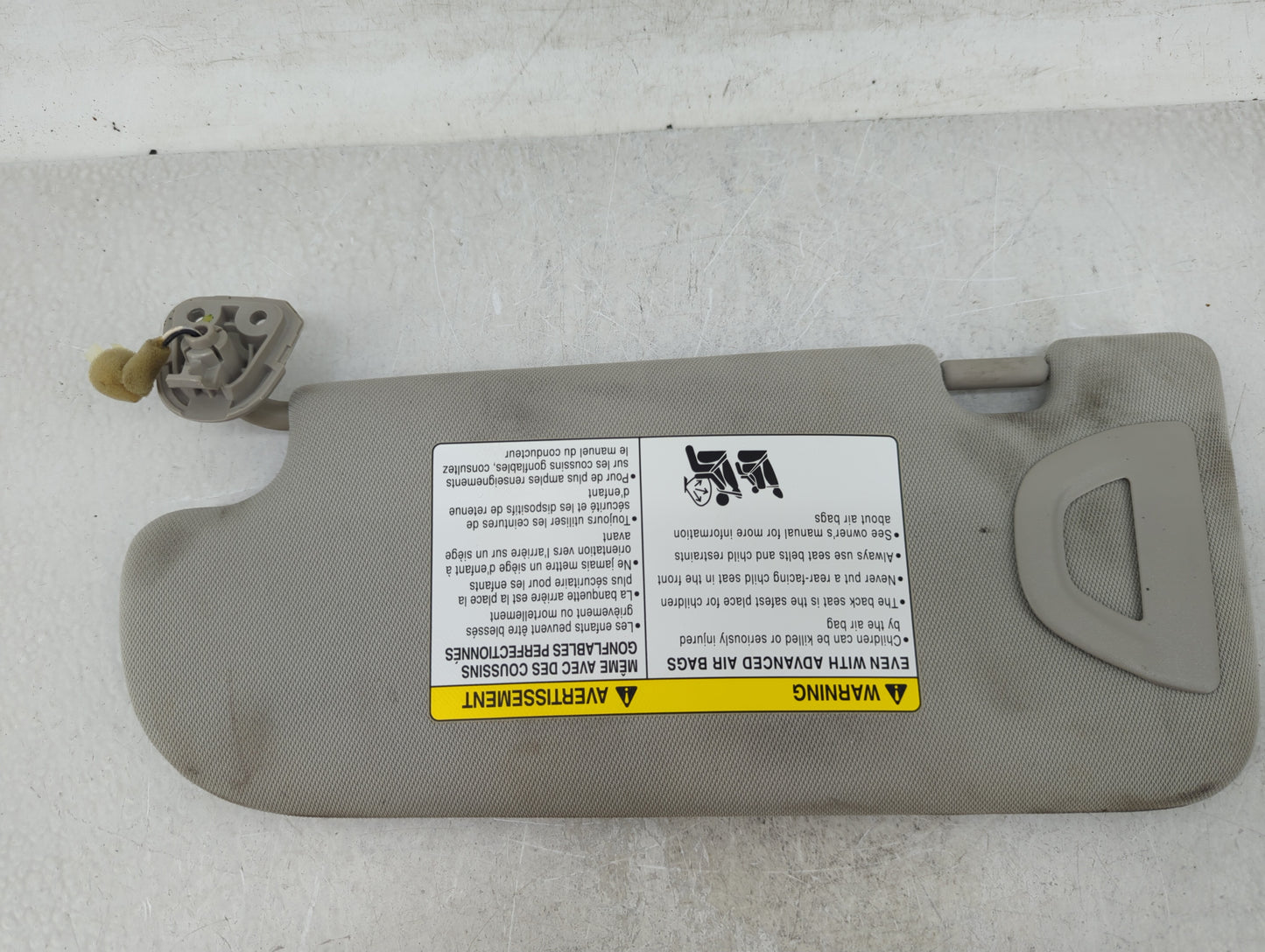 2014-2020 Infiniti Q50 Sun Visor Shade Replacement Driver Left Mirror Fits Fits 2014 2015 2016 2017 2018 2019 2020 OEM Used 