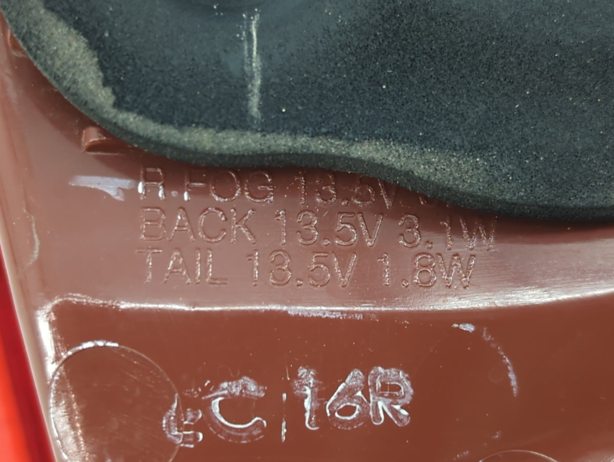 2014-2015 Infiniti Q50 Tail Light Assembly Driver Left OEM Fits Fits 2014 2015 OEM Used Auto Parts - Oemusedautoparts1.com