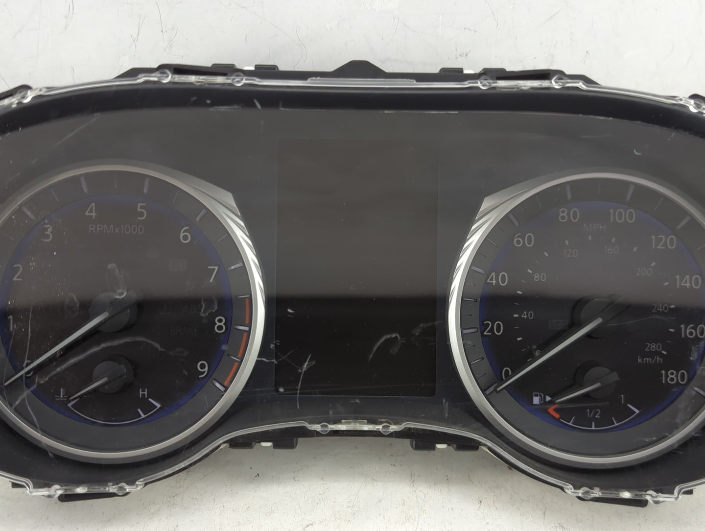 2015 Infiniti Q50 Instrument Cluster Speedometer Gauges P/N:C024HB6B Fits OEM Used Auto Parts - Oemusedautoparts1.com