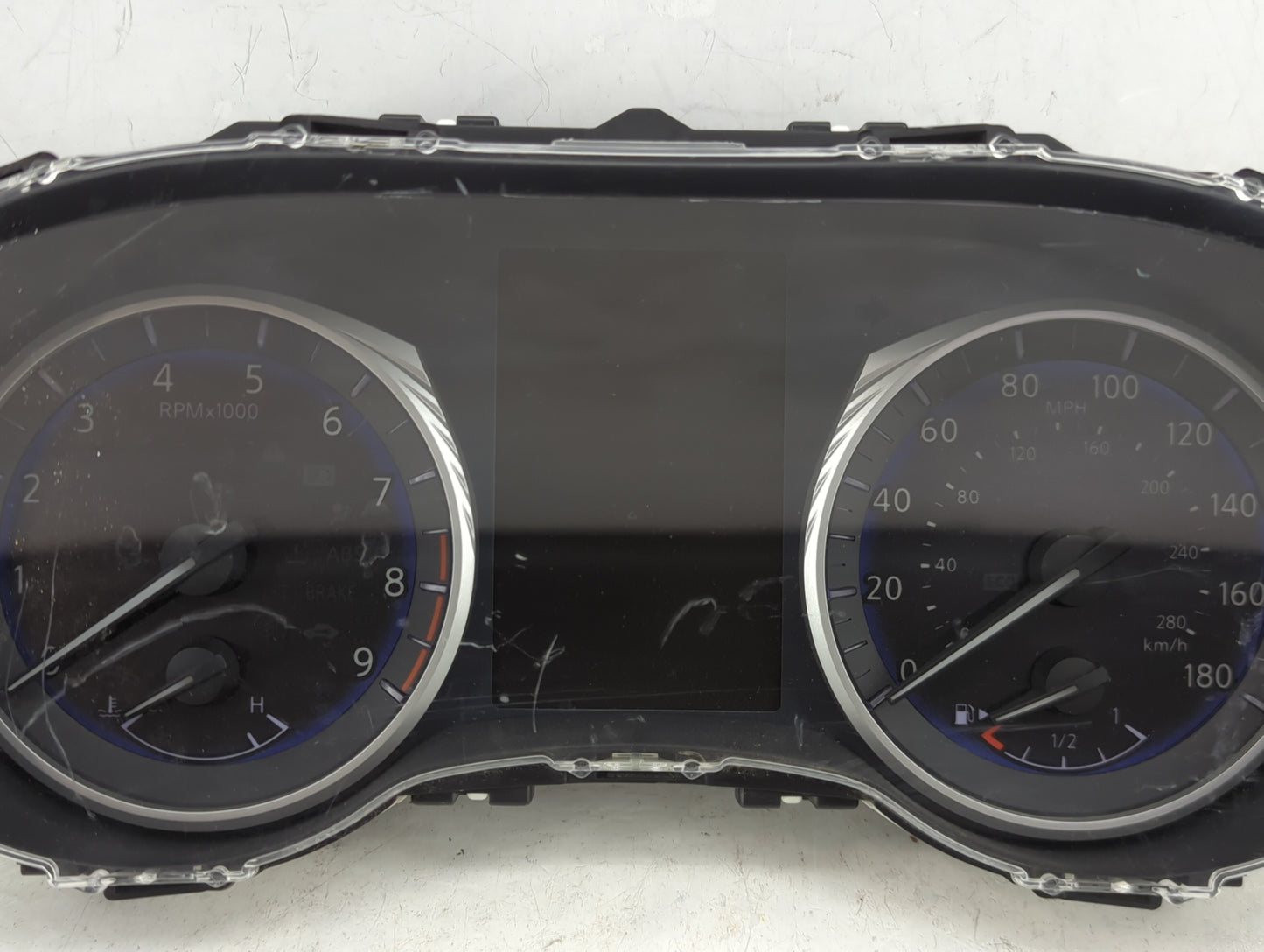 2015 Infiniti Q50 Instrument Cluster Speedometer Gauges P/N:C024HB6B Fits OEM Used Auto Parts - Oemusedautoparts1.com