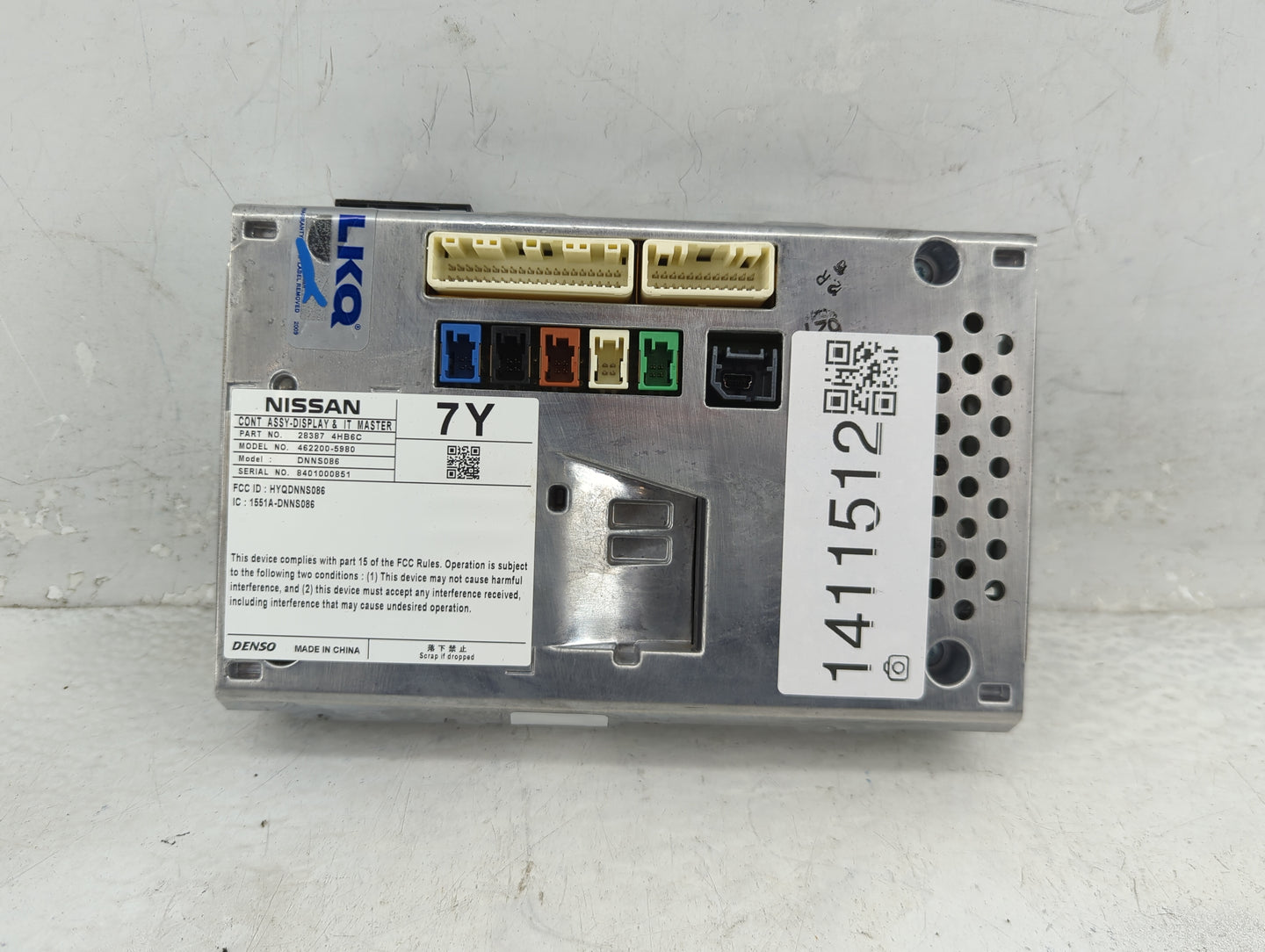2015-2015 Infiniti Q50 Information Display Screen - Oemusedautoparts1.com