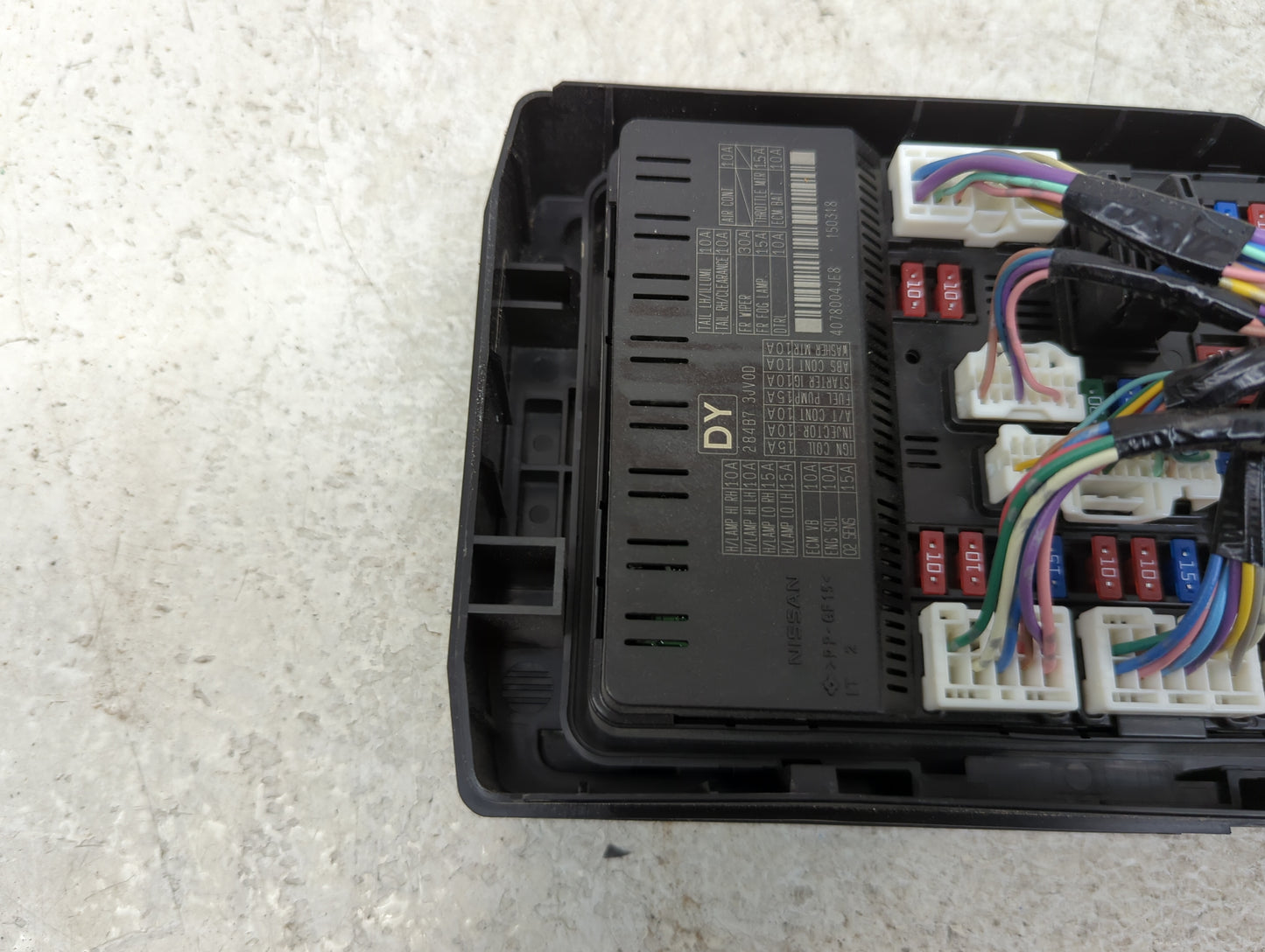2014-2019 Infiniti Q50 Fusebox Fuse Box Panel Relay Module Fits Fits 2014 2015 2016 2017 2018 2019 2020 OEM Used Auto Parts 