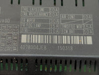 2014-2019 Infiniti Q50 Fusebox Fuse Box Panel Relay Module Fits Fits 2014 2015 2016 2017 2018 2019 2020 OEM Used Auto Parts 