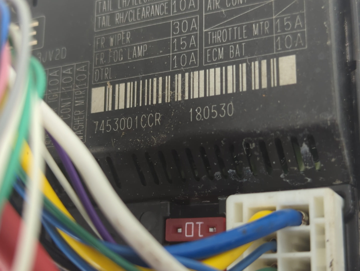 2014-2019 Infiniti Q50 Fusebox Fuse Box Panel Relay Module P/N:284B73JV2D Fits Fits 2014 2015 2016 2017 2018 2019 2020 OEM U