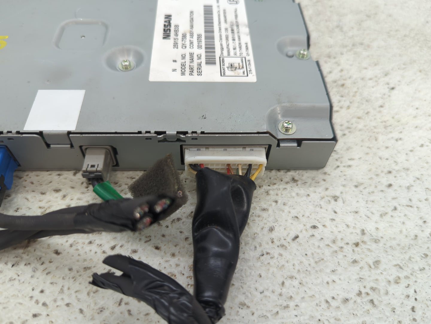 2015-2019 Infiniti Q50 Radio AM FM Cd Player Receiver Replacement P/N:25915 4HB3B Fits Fits 2015 2016 2017 2018 2019 2020 OE