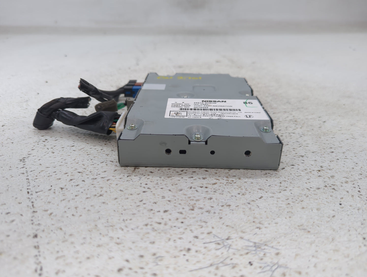2015-2019 Infiniti Q50 Radio AM FM Cd Player Receiver Replacement P/N:25915 4HB3B Fits Fits 2015 2016 2017 2018 2019 2020 OE