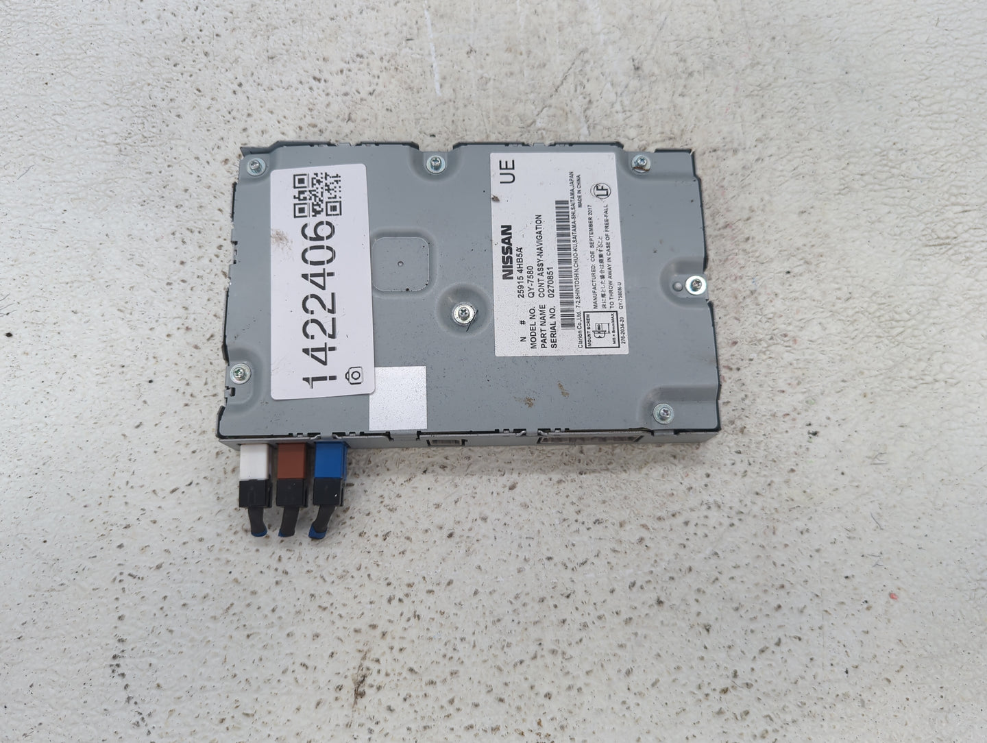2014-2019 Infiniti Q50 Communication Control Module 25915-4hb5a - Oemusedautoparts1.com