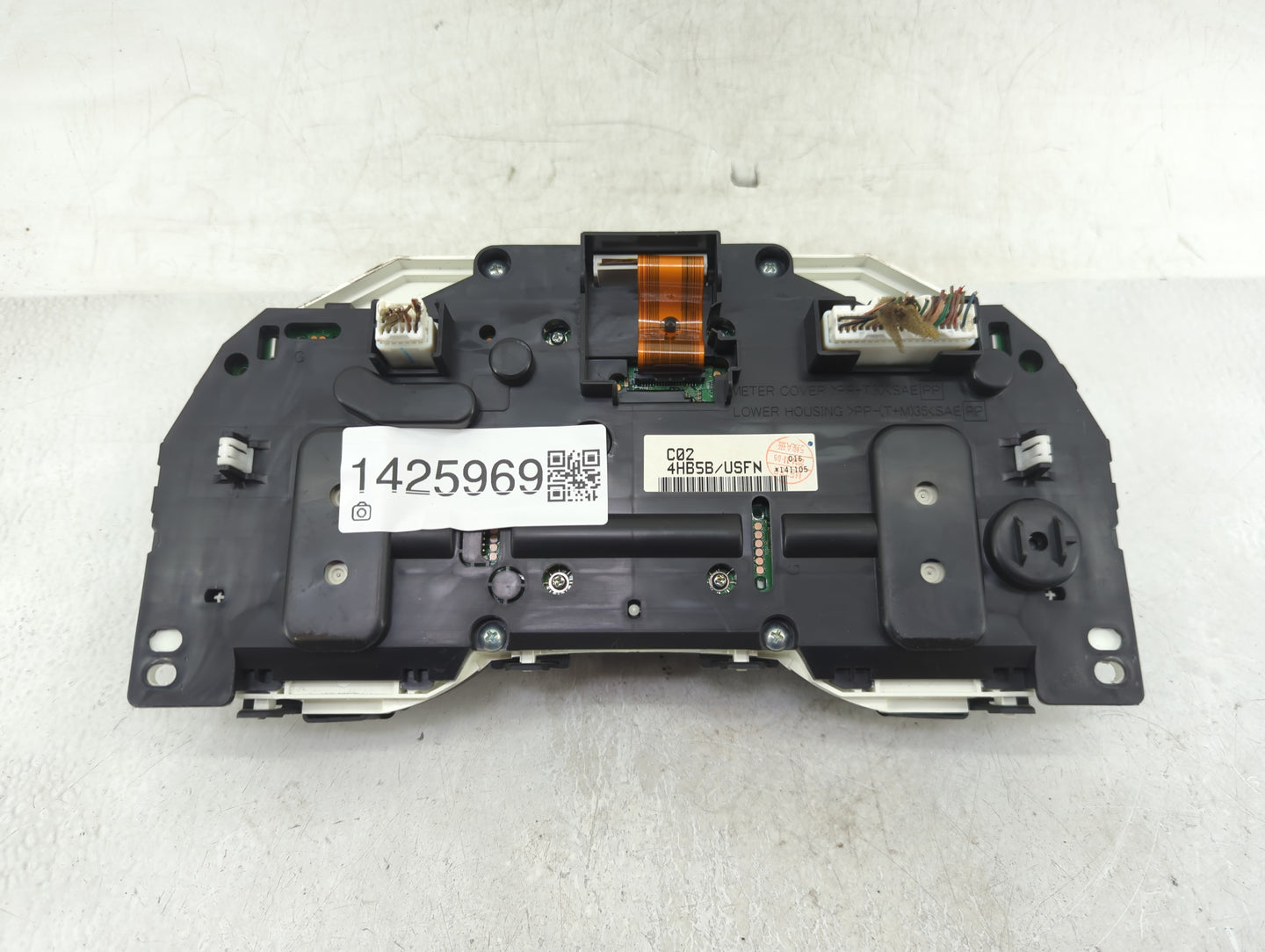 2014-2015 Infiniti Q50 Instrument Cluster Speedometer Gauges P/N:4HB5B/USFN Fits Fits 2014 2015 OEM Used Auto Parts - Oemuse