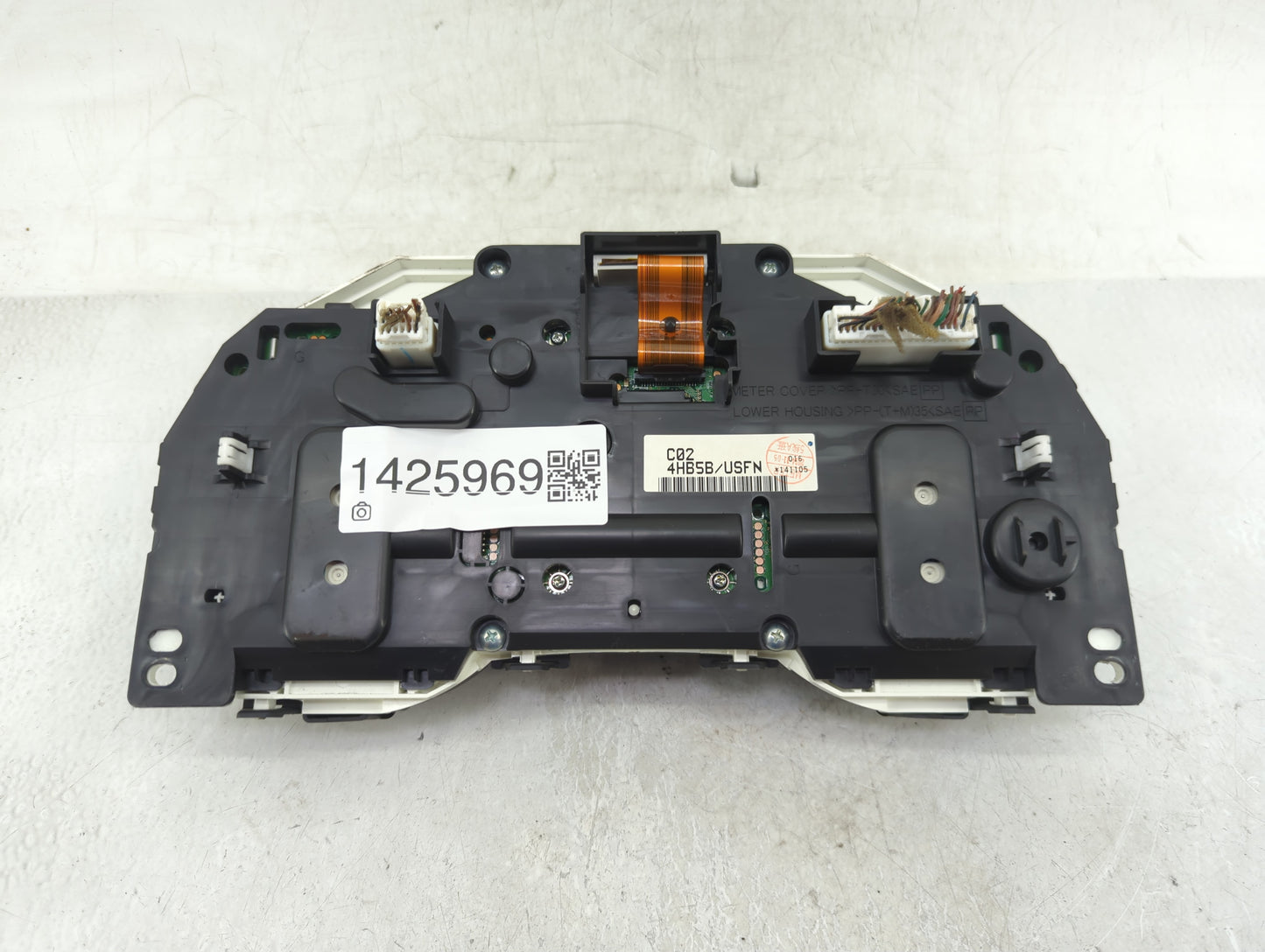 2014-2015 Infiniti Q50 Instrument Cluster Speedometer Gauges P/N:4HB5B/USFN Fits Fits 2014 2015 OEM Used Auto Parts - Oemuse