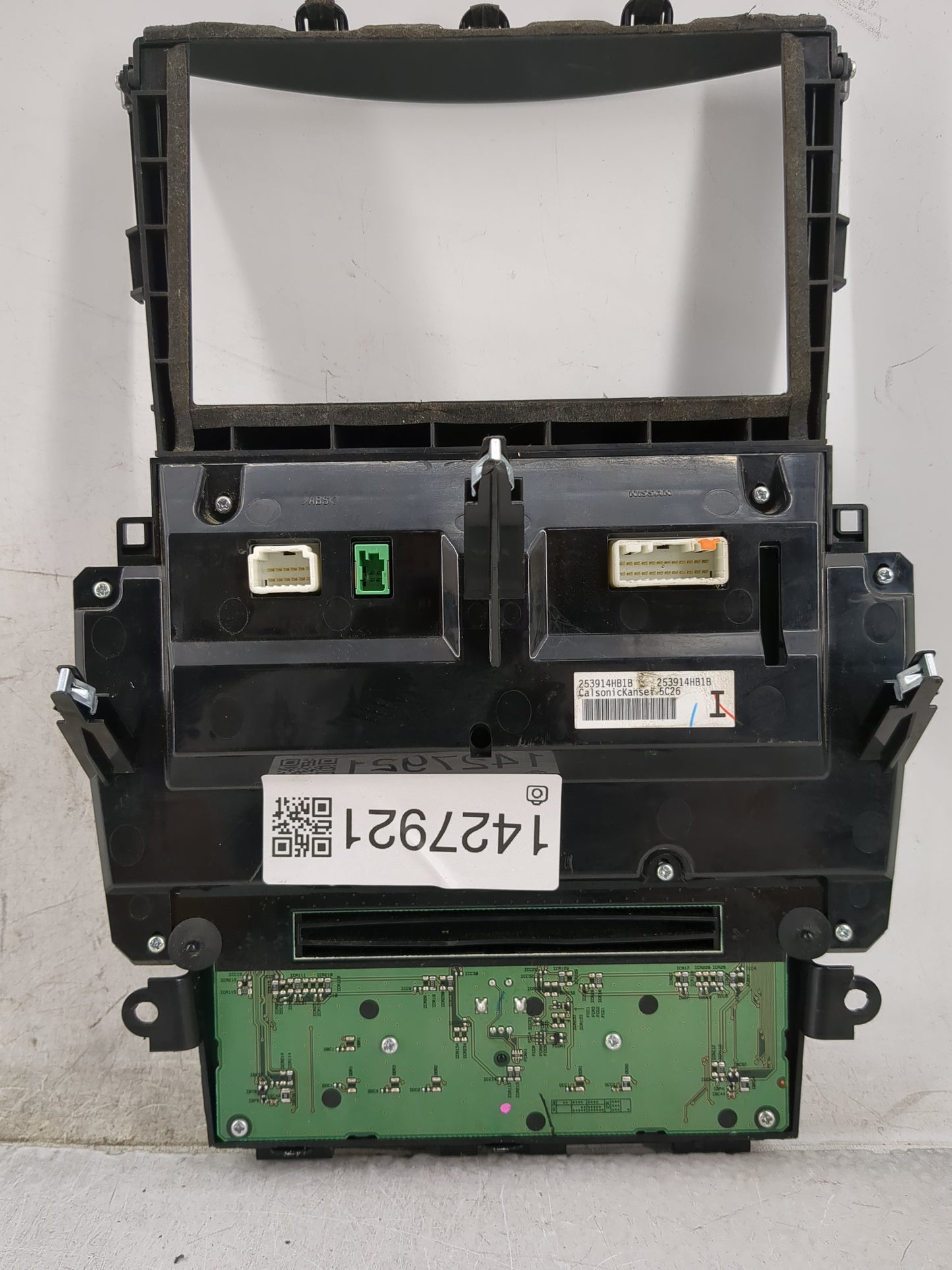 2014-2015 Infiniti Q50 Climate Control Module Temperature AC/Heater Replacement P/N:253914HB1B Fits Fits 2014 2015 OEM Used 