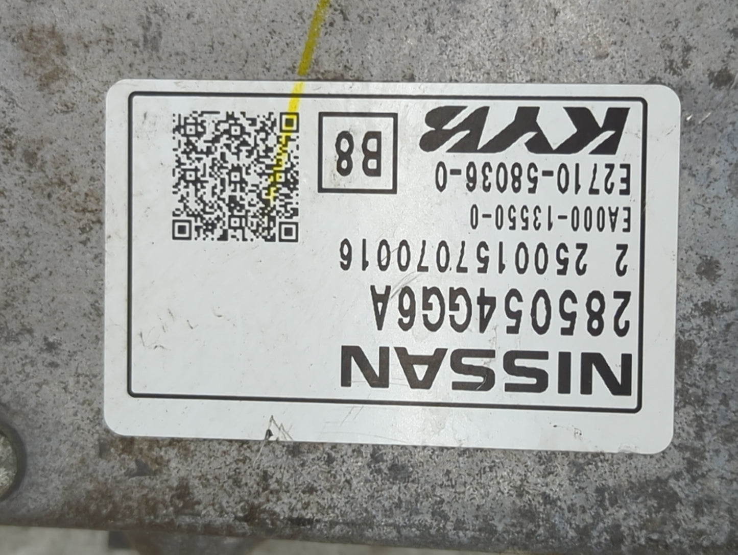2014-2015 Infiniti Q50 PCM Engine Control Computer ECU ECM PCU OEM P/N:285054GG6A E27110-58036-0 Fits Fits 2014 2015 OEM Use