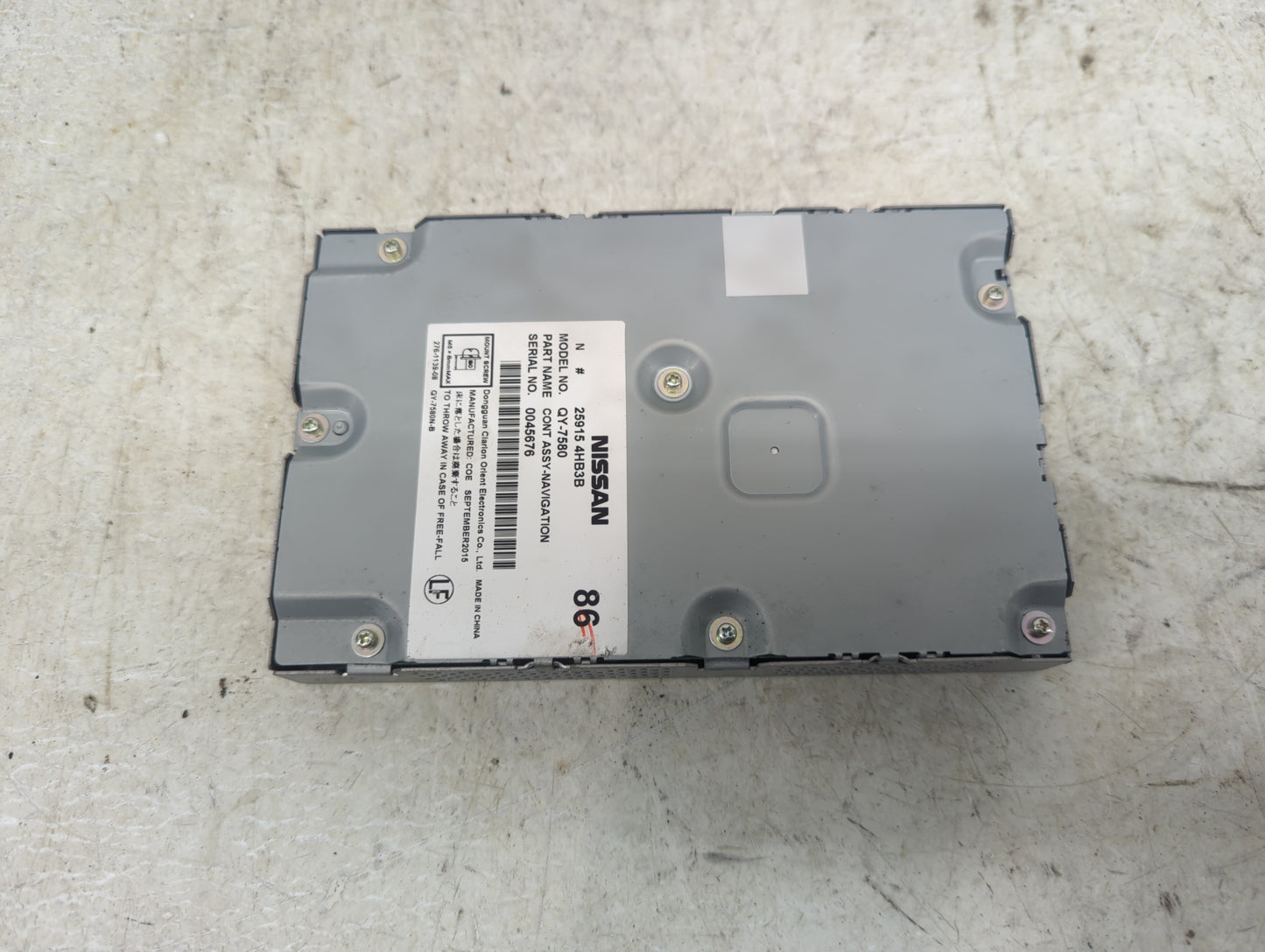 2015-2019 Infiniti Q50 Radio AM FM Cd Player Receiver Replacement P/N:25915 4HB3B Fits Fits 2015 2016 2017 2018 2019 2020 OE