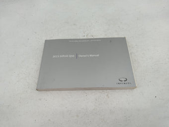 compare product 2015 Infiniti Q50 Owners Manual Book Guide OEM Used Auto Parts