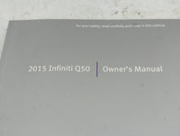 2015 Infiniti Q50 Owners Manual Book Guide OEM Used Auto Parts - Oemusedautoparts1.com