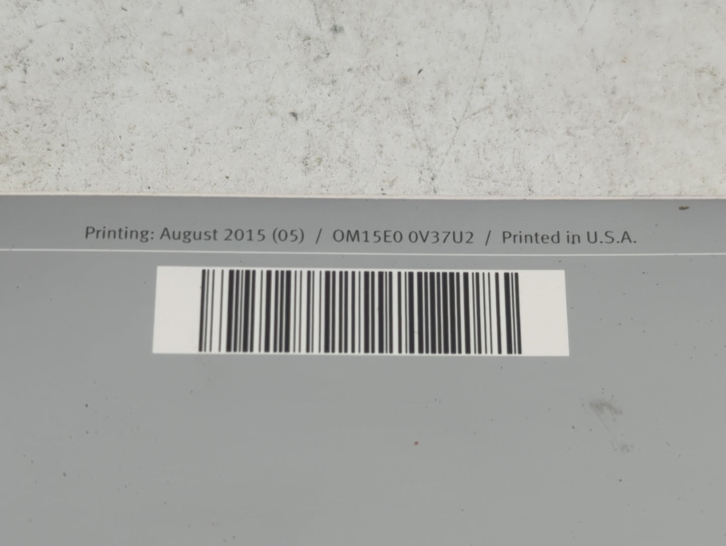 2015 Infiniti Q50 Owners Manual Book Guide OEM Used Auto Parts - Oemusedautoparts1.com