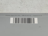 2015 Infiniti Q50 Owners Manual Book Guide OEM Used Auto Parts - Oemusedautoparts1.com