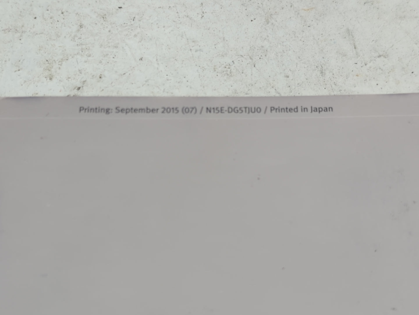 2015 Infiniti Q50 Owners Manual Book Guide OEM Used Auto Parts - Oemusedautoparts1.com