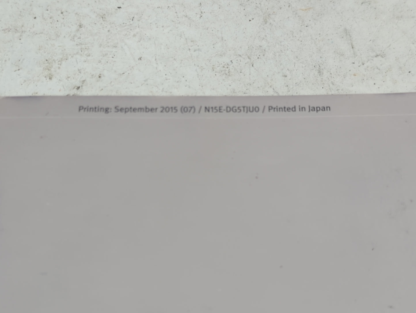2015 Infiniti Q50 Owners Manual Book Guide OEM Used Auto Parts - Oemusedautoparts1.com