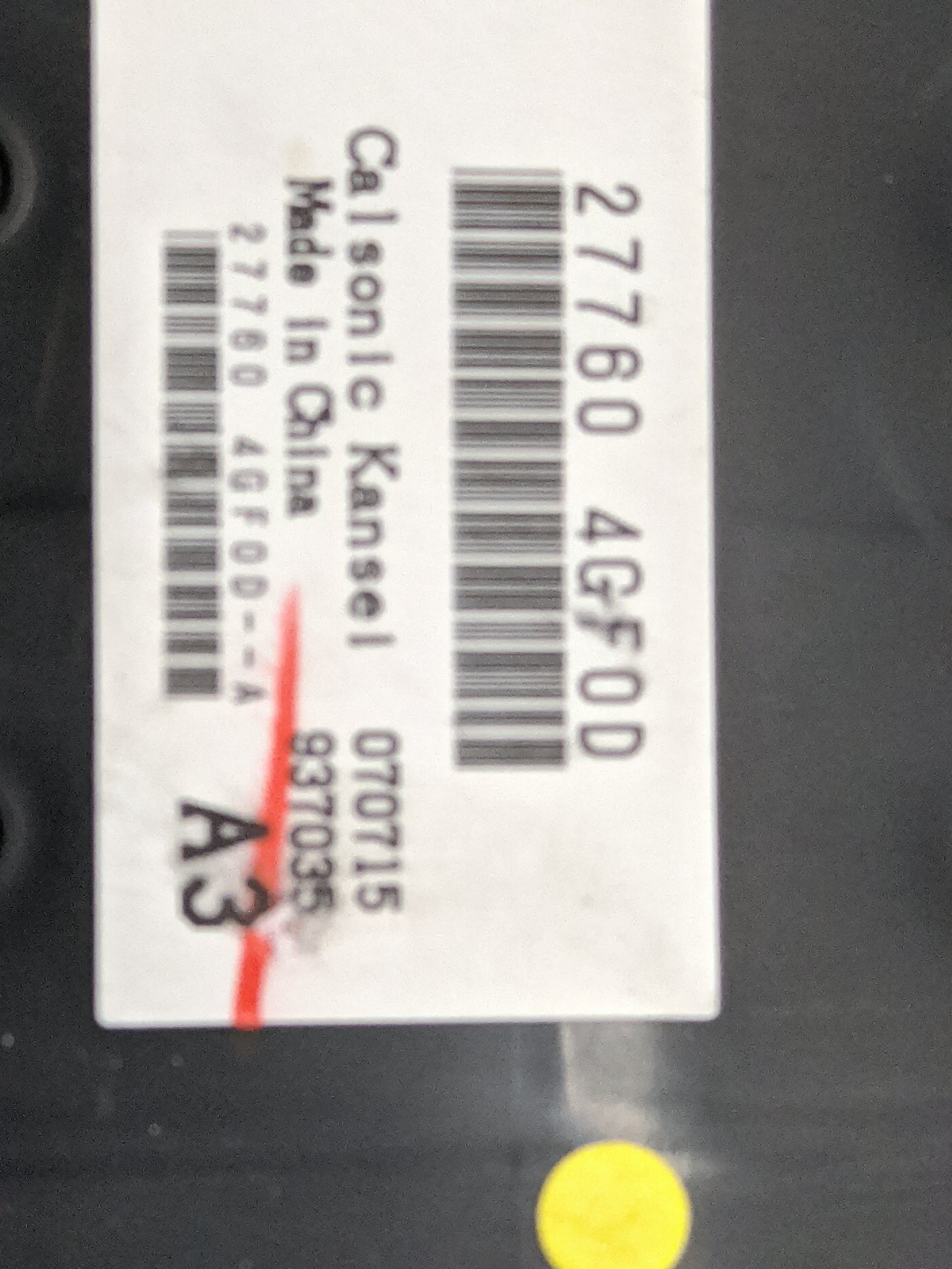 2015-2015 Infiniti Q50 Body Control Module Bcm 277604gf0d|277604gf0d-a - Oemusedautoparts1.com