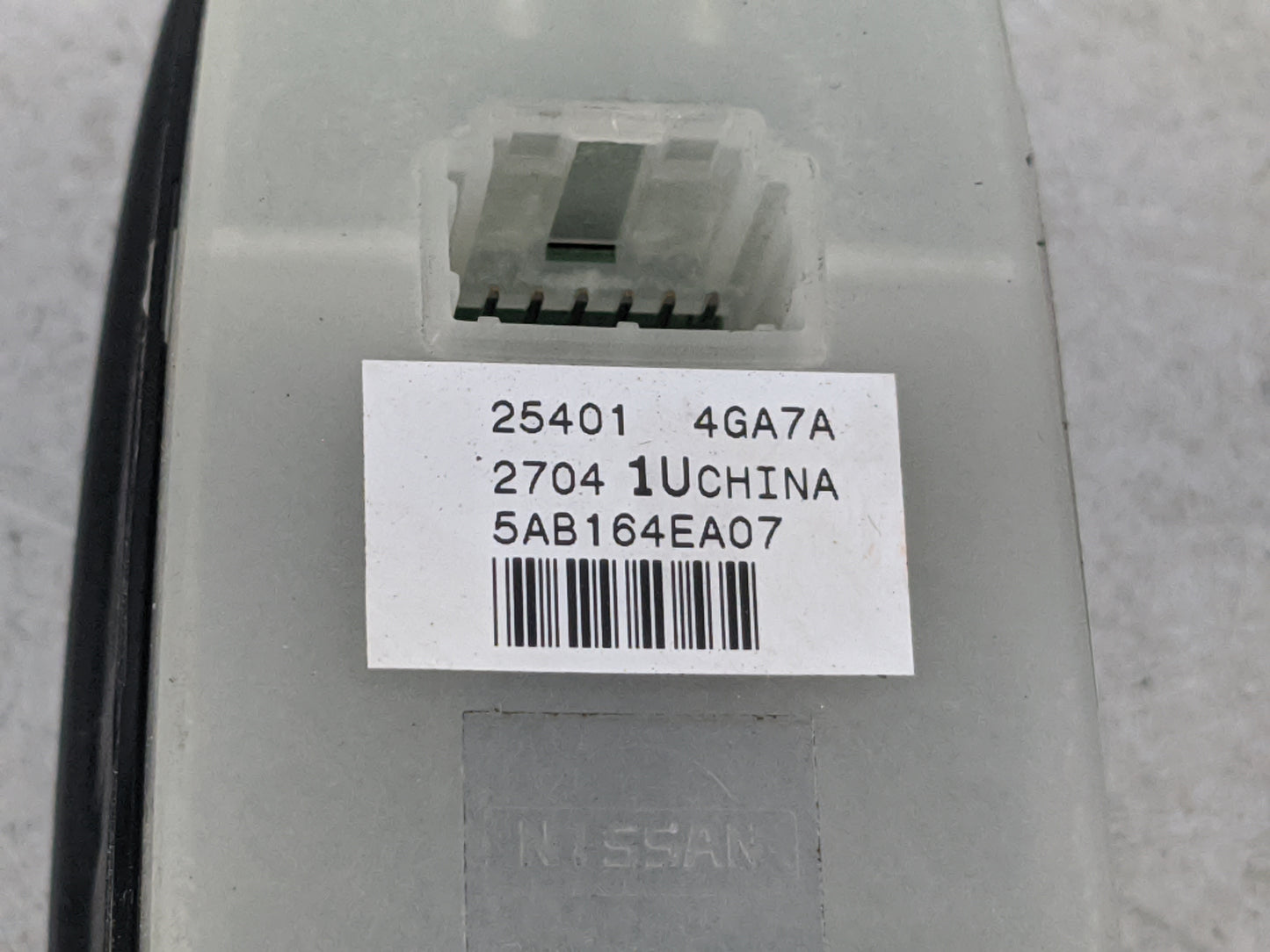 2014-2020 Infiniti Q50 Master Power Window Switch Replacement Driver Side Left P/N:25401 4GA7A Fits OEM Used Auto Parts - Oe