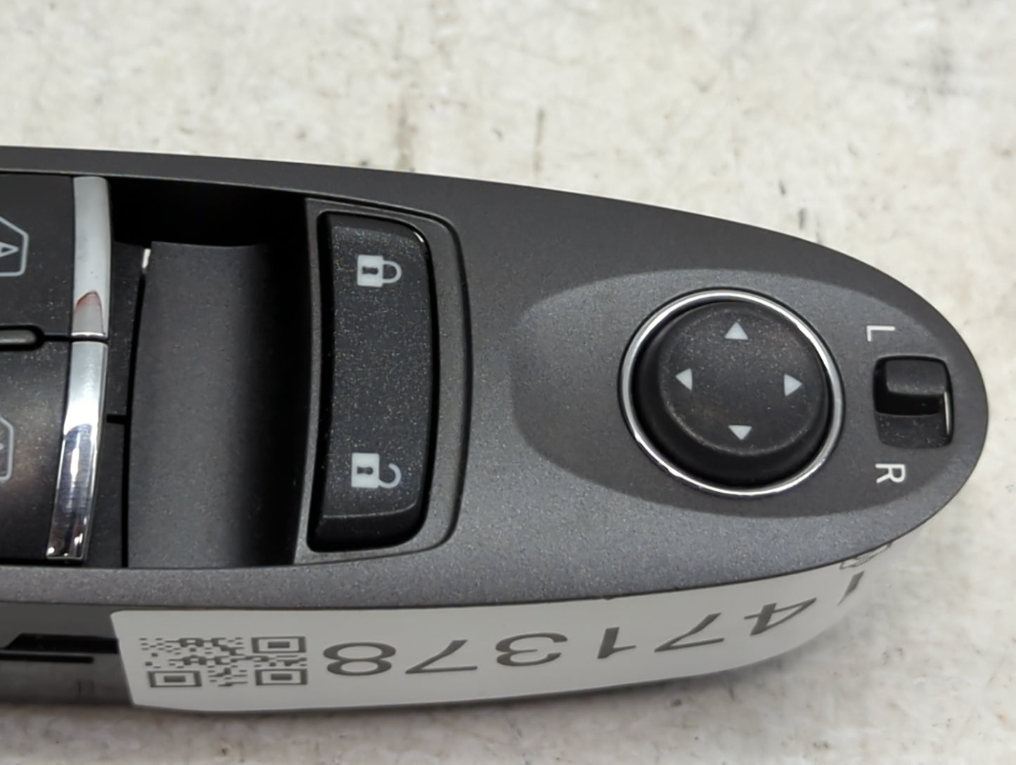 2014-2020 Infiniti Q50 Master Power Window Switch Replacement Driver Side Left P/N:254014GA7A 5AB164EA07 Fits OEM Used Auto 