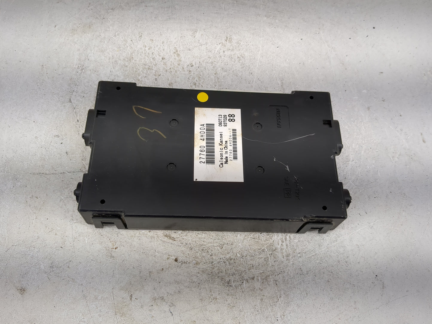 2014-2015 Infiniti Q50 Temperature Control Module 27760 4hd0a|277604hd0a - Oemusedautoparts1.com