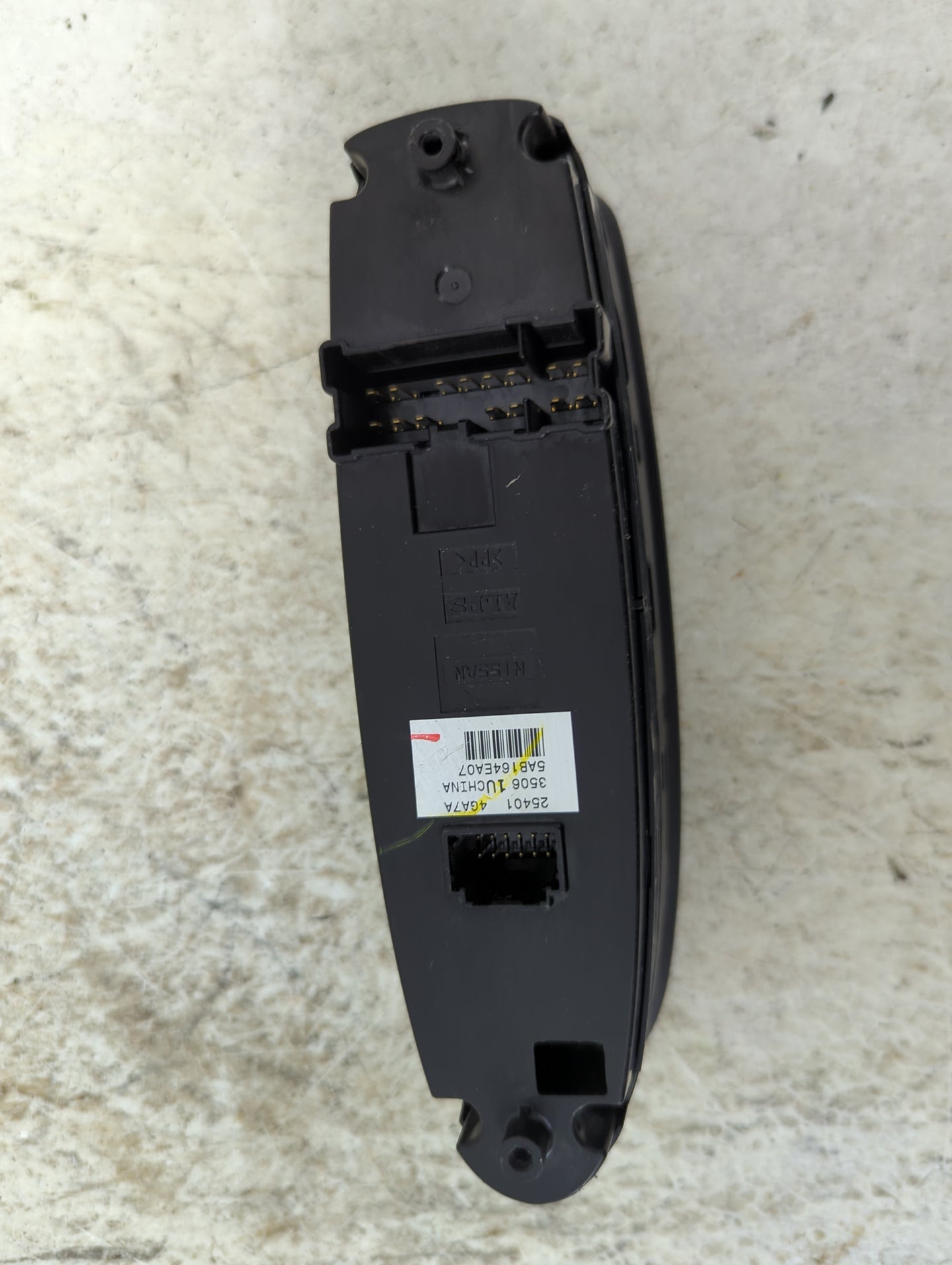 2014-2020 Infiniti Q50 Master Power Window Switch Replacement Driver Side Left P/N:254014GA7A 35061UCHINA Fits OEM Used Auto