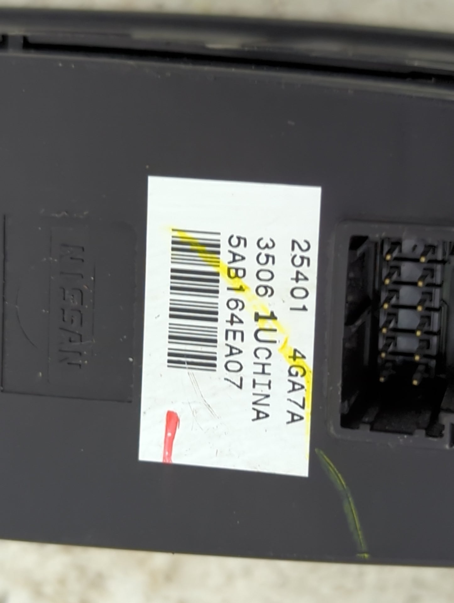 2014-2020 Infiniti Q50 Master Power Window Switch Replacement Driver Side Left P/N:254014GA7A 35061UCHINA Fits OEM Used Auto