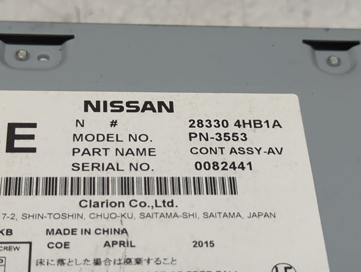 2014-2018 Infiniti Q50 Radio AM FM Cd Player Receiver Replacement P/N:283304HB1A PN-3553 Fits Fits 2014 2015 2016 2017 2018 