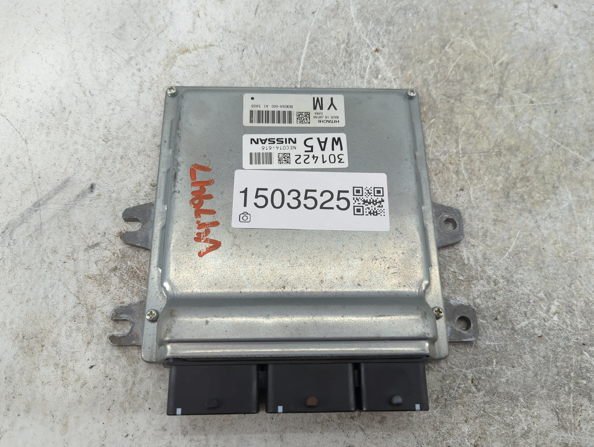 2014-2015 Infiniti Q50 PCM Engine Control Computer ECU ECM PCU OEM P/N:BEM394-000 A1 NEC014-616 Fits Fits 2014 2015 OEM Used