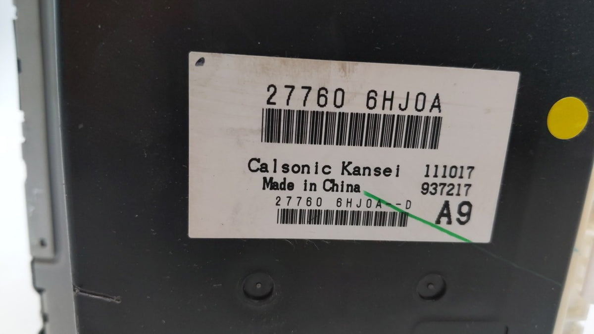 2014-2018 Infiniti Q50 Am Fm Cd Player Radio Receiver 177367 - Oemusedautoparts1.com