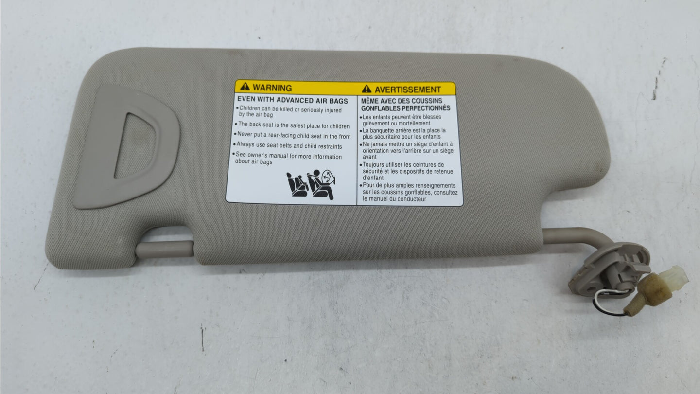 2014-2018 Infiniti Q50 Sun Visor Shade Replacement Passenger Right Mirror Fits Fits 2014 2015 2016 2017 2018 OEM Used Auto P