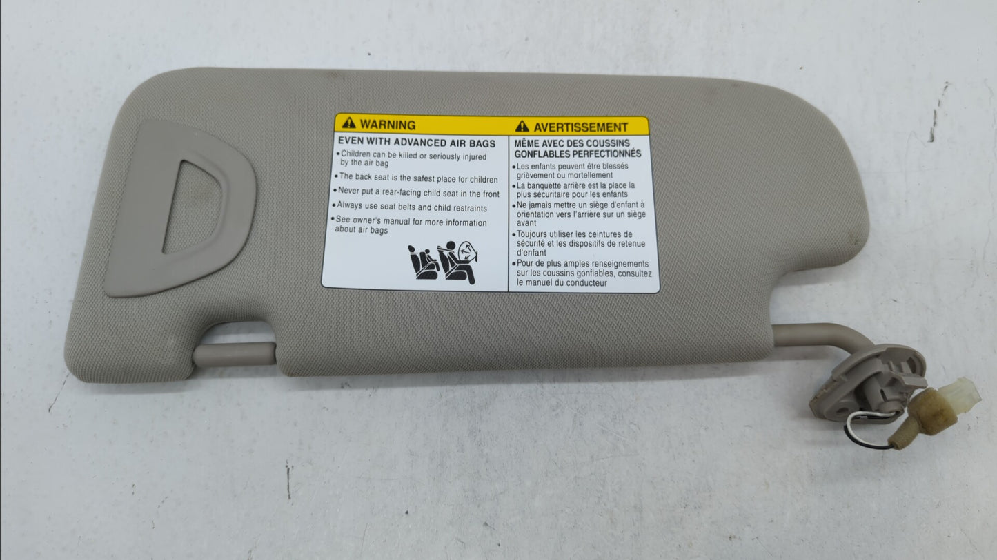 2014-2018 Infiniti Q50 Sun Visor Shade Replacement Passenger Right Mirror Fits Fits 2014 2015 2016 2017 2018 OEM Used Auto P