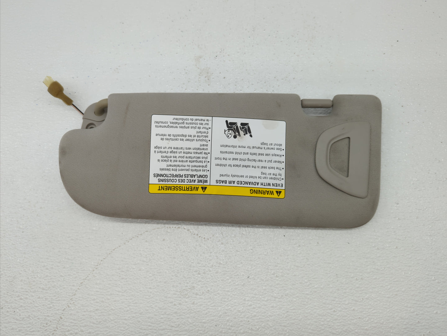 2014-2020 Infiniti Q50 Sun Visor Shade Replacement Passenger Right Mirror Fits Fits 2014 2015 2016 2017 2018 2019 2020 OEM U