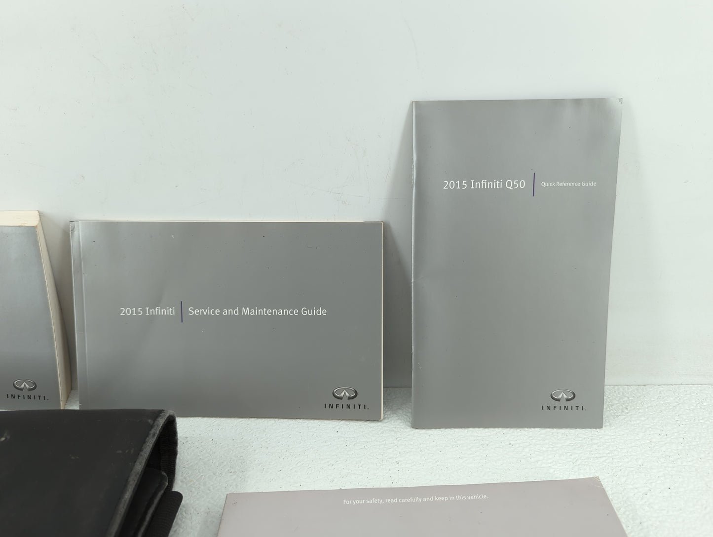 2015 Infiniti Q50 Owners Manual Book Guide OEM Used Auto Parts - Oemusedautoparts1.com