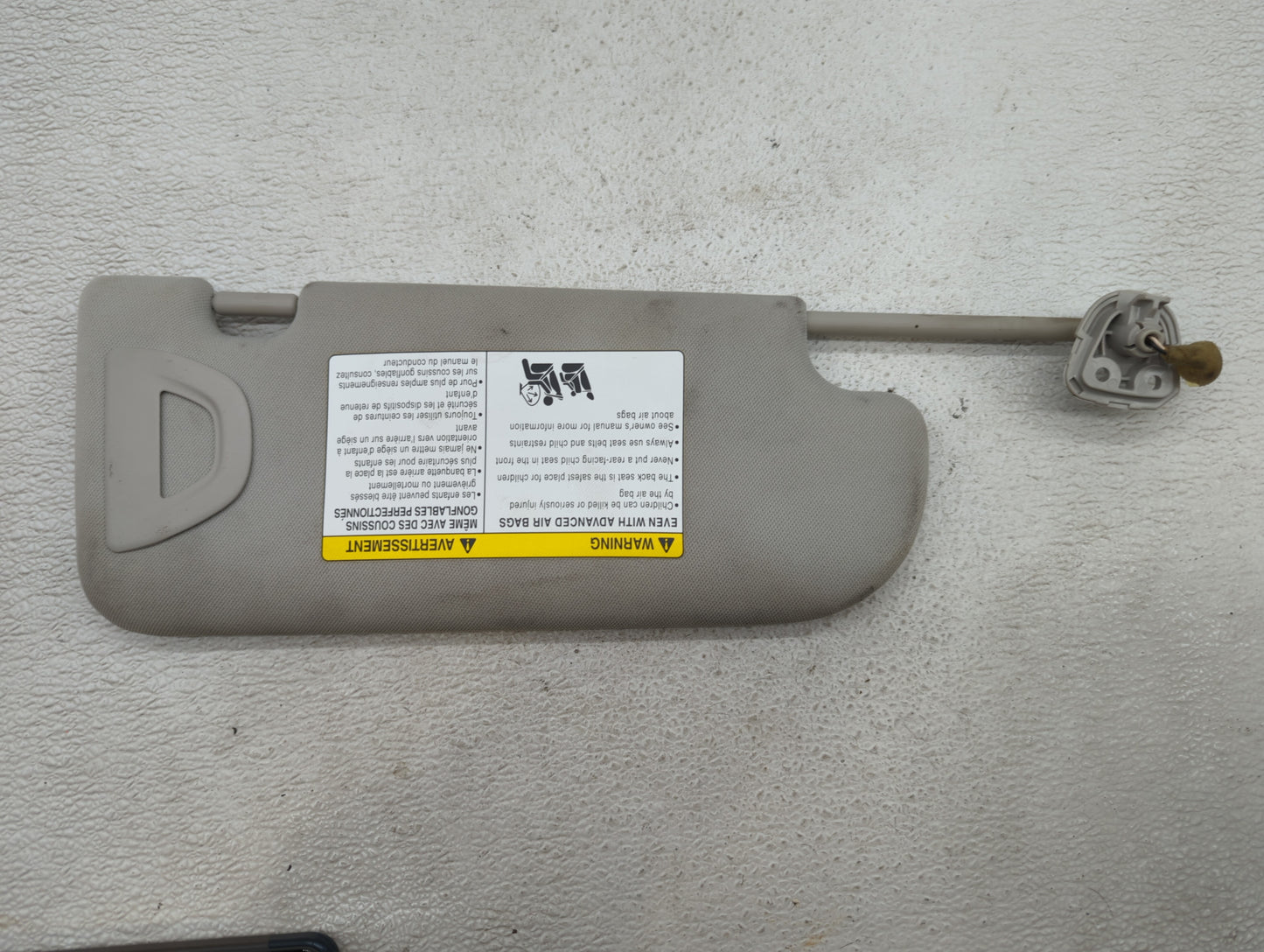 2014-2020 Infiniti Q50 Sun Visor Shade Replacement Driver Left Mirror Fits Fits 2014 2015 2016 2017 2018 2019 2020 OEM Used 