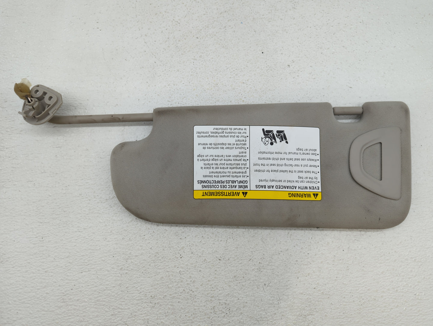 2014-2020 Infiniti Q50 Sun Visor Shade Replacement Passenger Right Mirror Fits Fits 2014 2015 2016 2017 2018 2019 2020 OEM U