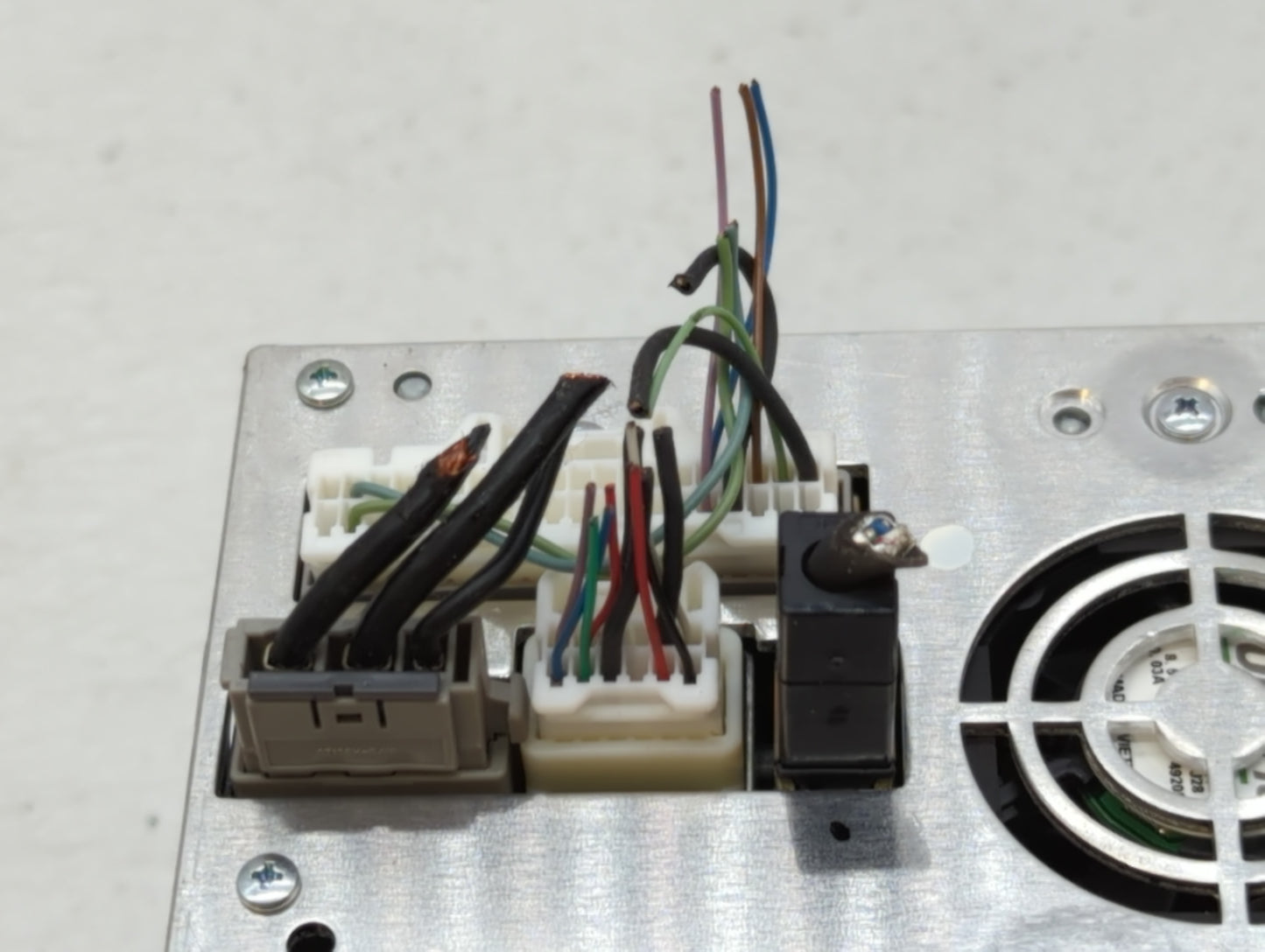 2015 Infiniti Q50 Am Fm Cd Player Radio Receiver - Oemusedautoparts1.com